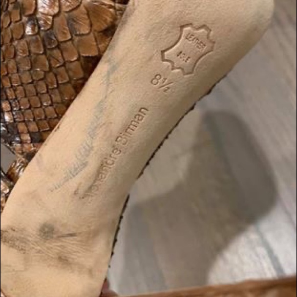 Alexandre Birman Python Booties - image 6